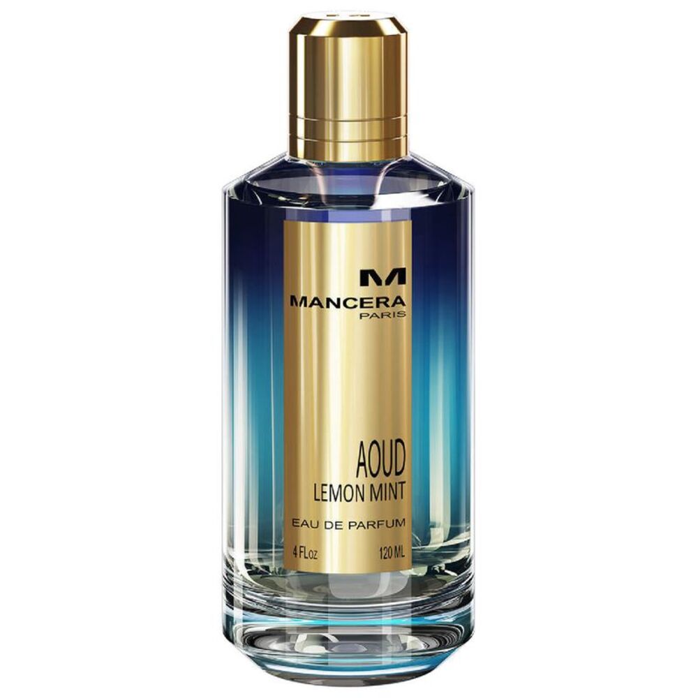 Mancera Aoud Lemon Mint Eau de Parfum EDP Spray for Unisex 4.0 oz / 120 ml - New